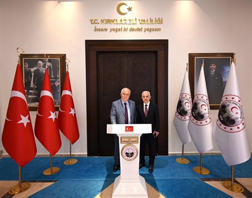 Valimiz Sayın Uğur Turan’a ziyaret…