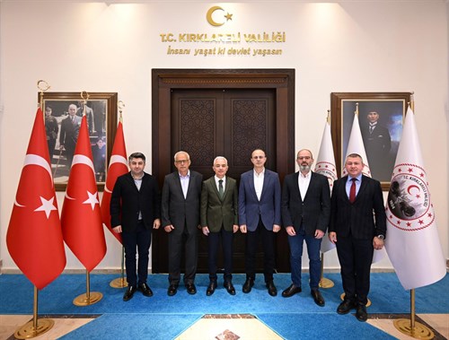Valimiz Sayın Uğur Turan’a ziyaret…