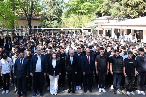 Vali Turan, “MimARTech Teknoloji Sergisi ve Robot Yarışması'' etkinliğine katıldı.